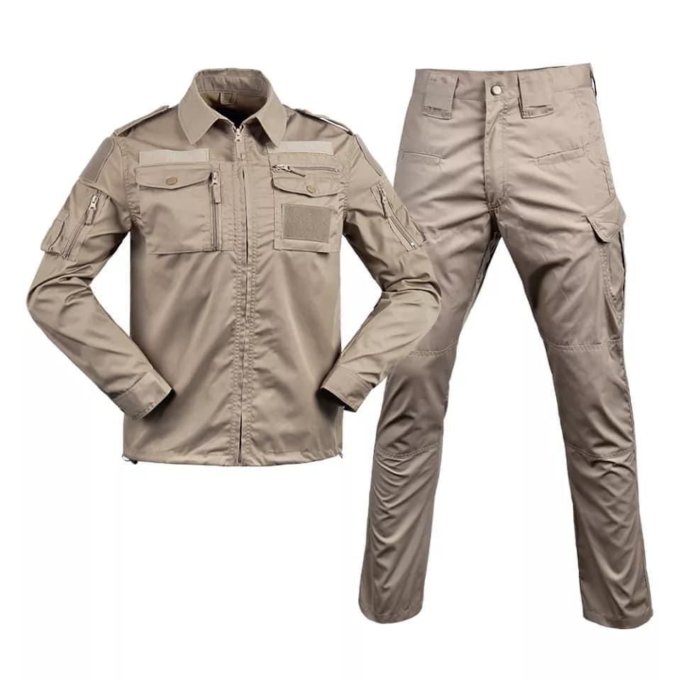 Beige Weekend Gear suit